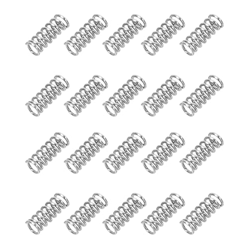 Ressort de compression 4x0.4x10mm en acier inoxydable 304 pour mécanique, 20pcs