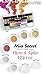 MIA SECRET Micro & Alpha Glitter Collection 8 Jars of 1/4 oz Each