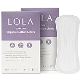 LOLA Ultra Thin Liners, 112 Count - Organic Cotton Panty Liners for Women, Hypoallergenic Pads for Women, HSA FSA Approved Products Feminine Care