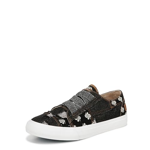 Blowfish Malibu Women's Marley Sneaker Black Denim 8 M