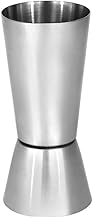 Diamond Steel Stainless Steel Peg Measuring Jigger 30 and 60 ml | Cup for Measuring Liquid Product| Bar Gadgets | Cocktail Shot Glass, Drink Measure Cup Double Side | Professional Measuring 1 pcs