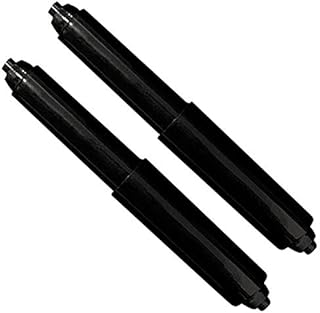Insert Spindle 2PCS Plastic Replacement Roll Holder Flexible Stretchable Tissue Case Toilet Spring(Black)