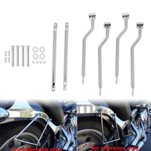 Rangement pour moto et support de fixation latérale stable - 7