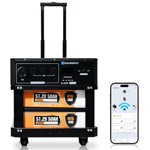 ECO-WORTHY SL3500 Stackable Power Station