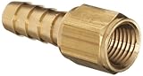 Dixon BF32 Brass Hose Fitting, Solid Nipple, 1/4