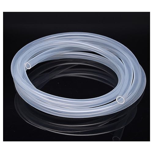 1pcs 1m Transparent Silicone Hose, Food Grade Fine Water Pipe 4.8mm 9.8mm 11.4mm 12mm 14.6mm 15mm Plastic Hose, High-temperature Resistant Pump Pipe(7.9 * 11.1mm(1m))