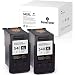 Produktbild 2 BeneToner Kompatibel für Canon 540xl pg-540xl für Canon Pixma MG4250 MG3550 MG3250 MG3150 MX395 MX535 MG4150 MG3650 MG2250 MG2150 MX525 MX475 MX455 MX435 MX375 (2 Schwarz)
