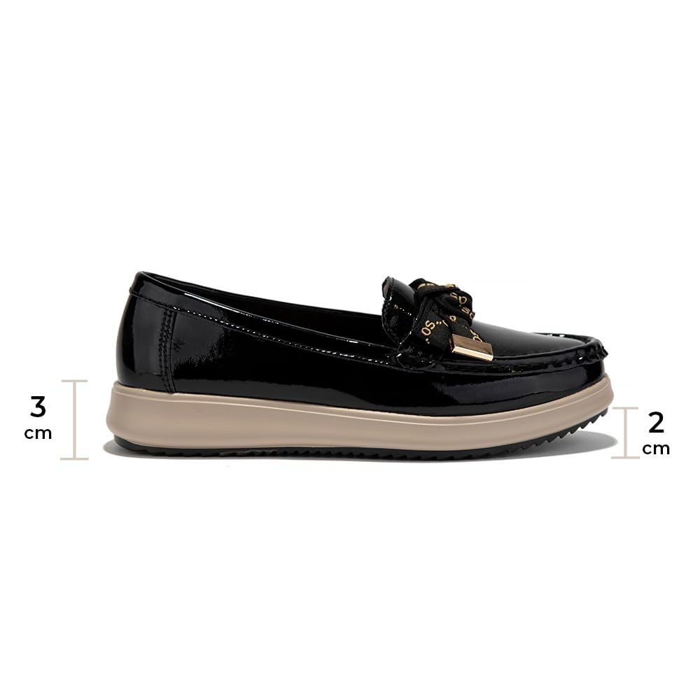 FILIPPO Plateau Loafer Damen Leder - Slipper & Mokassins Damen