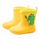Kids Boys Girls 3D Cartoon Dinosaur Rain Boots,...