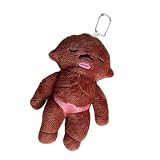 carotoe Piccolo portachiavi in peluche da appendere per borse o chiavi, design divertente aggiunge divertimento al tuo fascino ciondolo in peluche Natasha Baby, A, Taglia unica