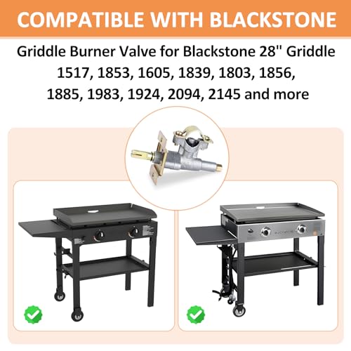 Griddle Burner Valve for Blackstone 28