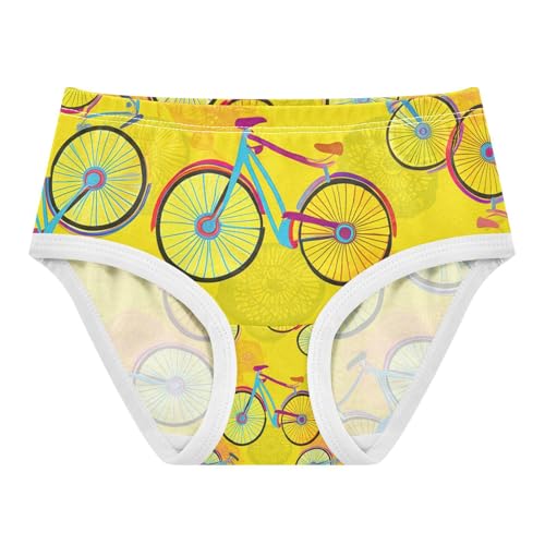 Bicycles Colorful Toddler Girls's Underwear 2T 202c1362