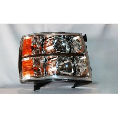 TYC 20-6817-00 Chevrolet Silverado Passenger Side Headlight Assembly