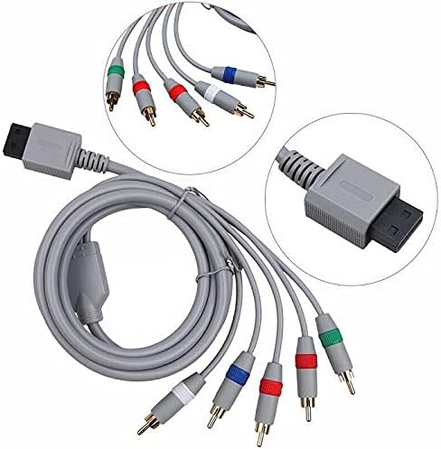 Multibao HDAV Component HD AV Cable to HDTV/EDTV for Nintendo Wii & Wii U 1.8m