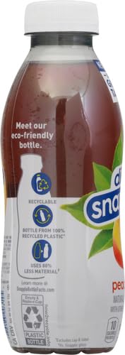 Image of Snapple Diet Iced Tea, Peach, 16 fl oz (Pack of 6)