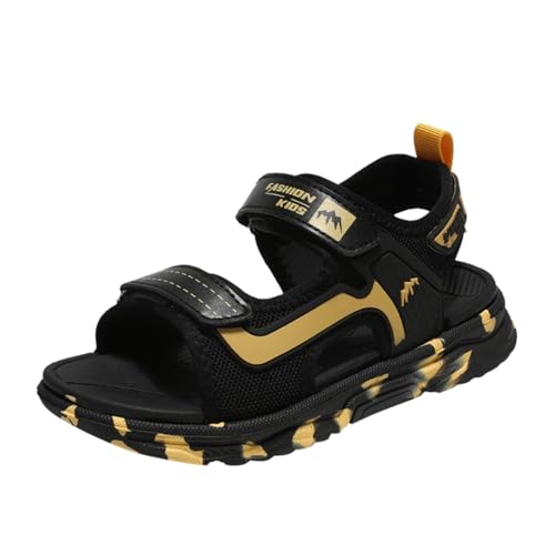 Kids Sports Sandals for Boys Summer Beach Open Toe Athletic Adjustable Strap Outdoor Sandals Comfortable Casual Shoes