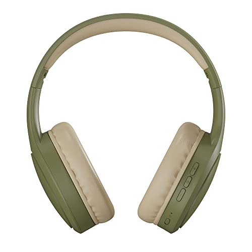 T'nb Tonality, Cuffie Senza Fili Pieghevoli Con Riduzione Del Rumore Passivo, Con Connessione Bluetooth, Audio Stereo Con Microfono Incorporato, Autonomia Fino A 30 Ore - Verde - 9