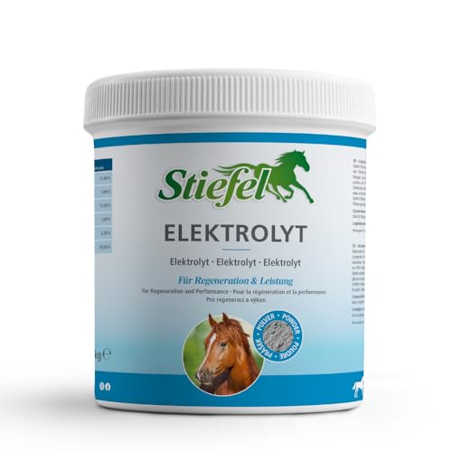 Stiefel Electrolito Para Caballos, Eletrolitos De Alta Concentración, Compensar Pérdidas De Electrolitos, Sudoración, Regeneración Rápida, Con Magnesio, 1 Kg