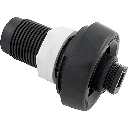 Waterway 640-2001 Spa Drain-Fill Valve, 1, Black