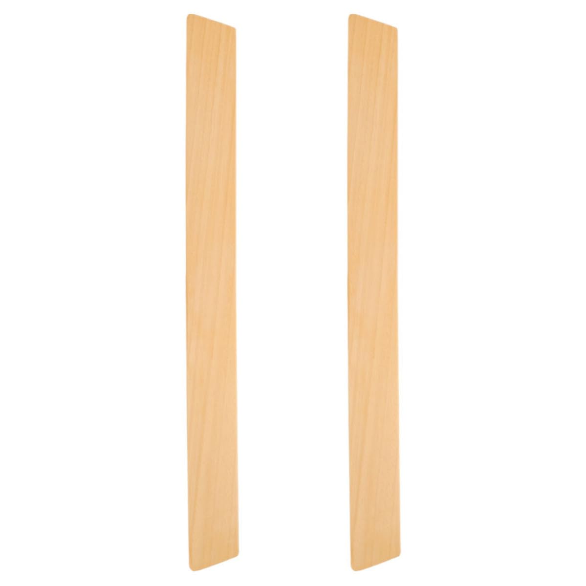 Rampe d'accès en bois pour fauteuil roulant et robot aspirateur (lot de 2)