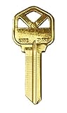 Key Blank, Brass, Type 1176, 5 Pin, PK50
