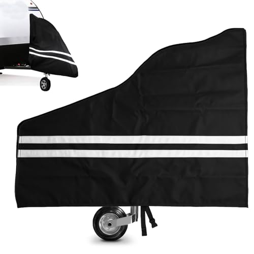 Deichselabdeckung, 600D Schutzhülle für die Anhängerdeichsel und Wohnwagen Wohnmobil, Langlebig, Kratzfest, Wasserdicht, UV-beständig, Deichselabdeckung Wohnwagen für Alle Arten von Pferdeanhängern