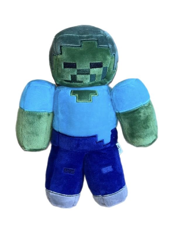 Minecraft Mob 30cm Green Zombie Plush MC Mobs Soft Toy