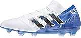 adidas Nemeziz Messi 18.3 FG J, Botas de fútbol Unisex niño, Blanco (Ftwbla/Negbás/Fooblu 001), 29 EU