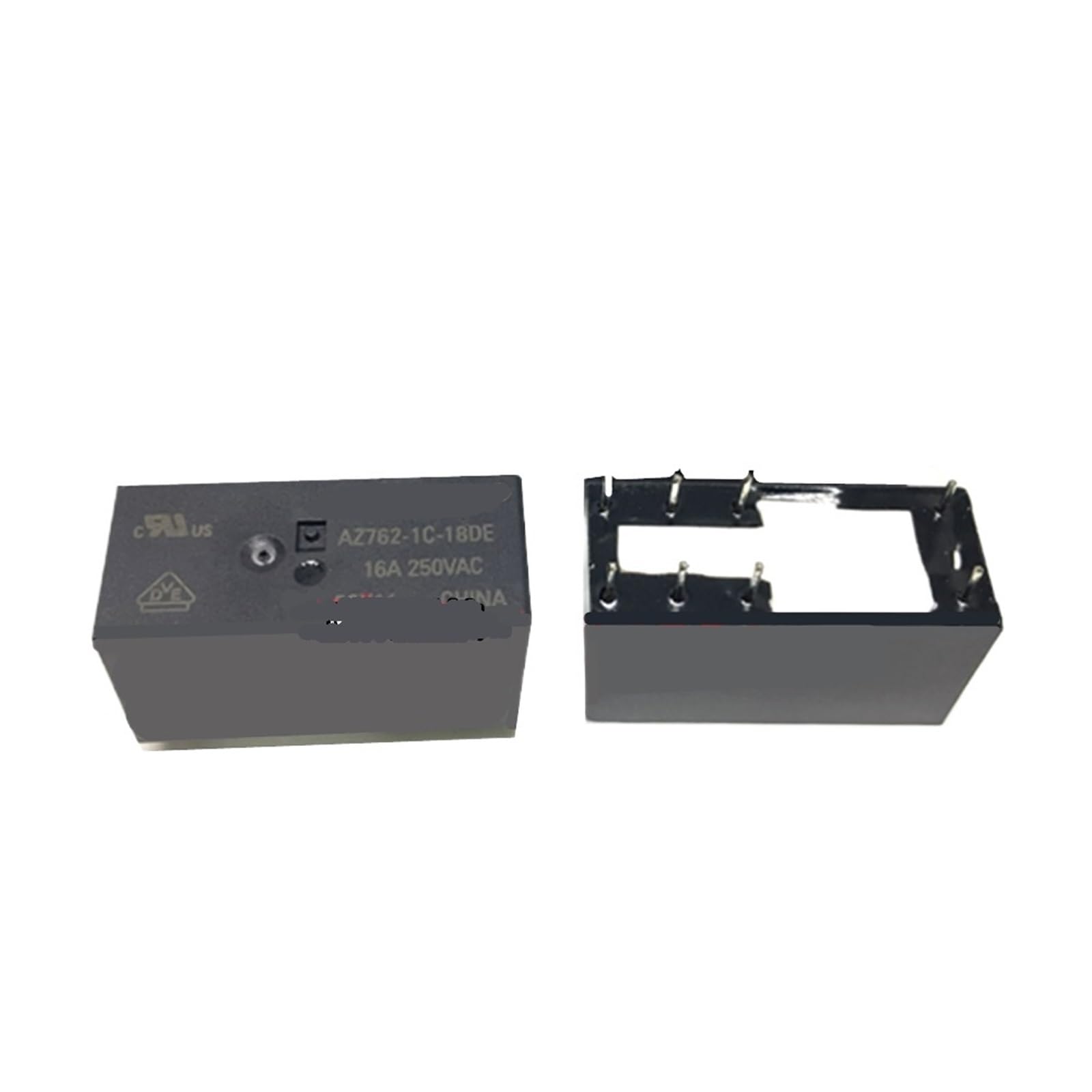 NWPNLXEA 2PCS Relay AZ761-1C-18DS AZ761-1C-18DSE AZ761 1C 18DSE AZ7611C18DS 10A 18VDC 5PIN
