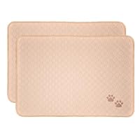 Amazon | PURPLE7 洗えるペットシーツ 2枚 犬 猫 吸水 防水 滑り止め