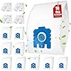 AirClean 3D Efficiency Dust Bag for Miele Hoover Bags, Replaces for Miele GN Vacuum Bags Compatible with Classic C1, Complete C3, C2, S227, S240, S270, S400, S2, S5, S8 Series Vacuum Cleaner(10p)