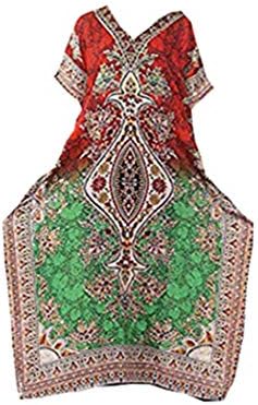 Delena Designs Women's Long Kaftan Dress Maxi Caftan Dress Gown Top Night Dress