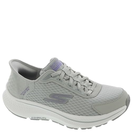 Skechers Skechers Women's Hands Free Slip-Ins Go Run Consistent 2.0 Endure Sneaker, Gray/Lavender, 9.5 US