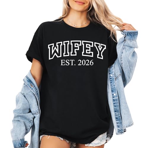 Custom Wife with Last Name Shirt, Wife Shirt for Women