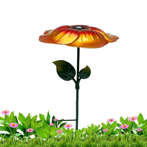 Cubierta resistente a la intemperie para salvar tus flores con estaca de metal