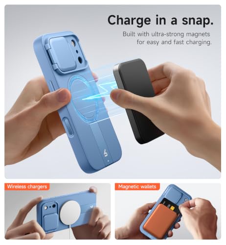 SURITCH Etui magnetyczne kompatybilne z iPhone 18 Pro 6,3 cala