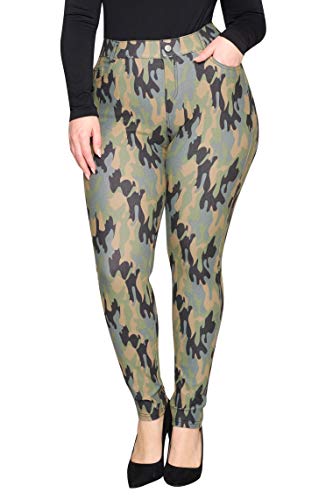 Image of YELETE Women's Basic Five Pocket Stretch Jegging Tights Pants