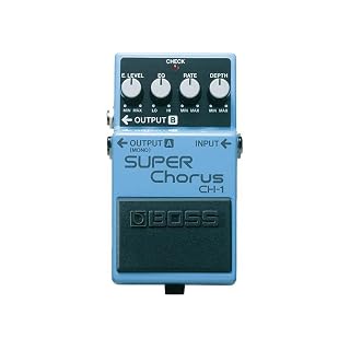 Pédale Super Chorus CH-1 BOSS, un son de Chorus classique avec des aigus cristallins et un effet stéréo unique - Les Beatles, Paul McCartney, John Lennon, RIngo Starr, George Harrison Pédale Super Chorus CH-1 BOSS, un son de Chorus classique avec des aigus cristallins et un effet stéréo unique – Image 3