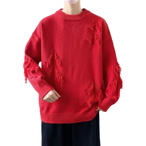 Jersey hombre manga larga abrigo de punto suave y cuello alto refinado estilo moderno