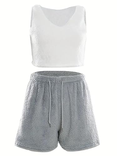 Image of Vakkest Women's 2 Piece Outfits Track Suits Lips Print Short Sleeve T Shirt Workout Plus Size Jumpsuit Shorts Activewear