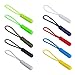 MOMOJIA 10pcs Umbrellas Rope Weave Zippers Outdoor Replacement Zippers Pullers Lever Hiking Gear Accessories