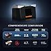 YOOUT 2 Decks Quiet Card Shuffler, Automatic 2000 MAh Rechargeable Electric Shuffler, Playing Cards, Texas Hold'em, Poker, Home Card Games, Blackjack