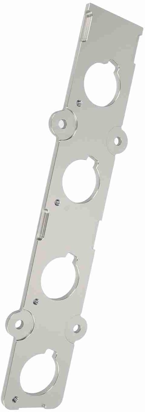 Coil On Plug Adapter Plate COP Conversion Adapter Plate Replacement for B Series B16 Ideal for B18 Made of CNC Machined Billet Aluminum with Black Anodized Finish (Silver)