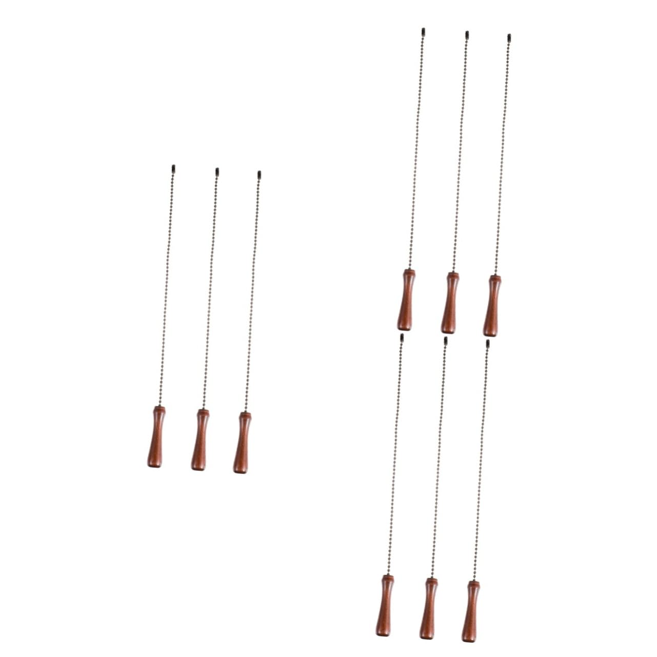 Chaîne de ventilateur de plafond en bois d'exception par OSALADI pour lustre - 8