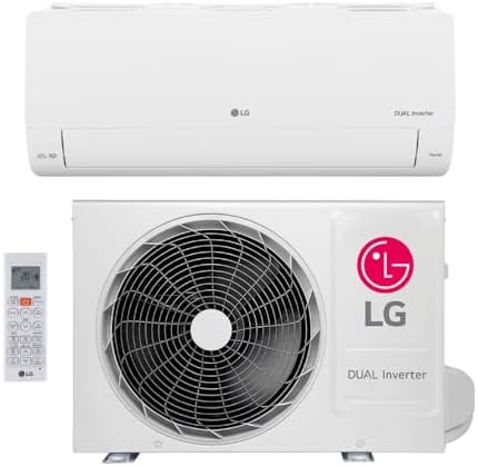 Ar Condicionado Split Hi Wall LG Voice Inverter 9000 BTU/h Frio S...