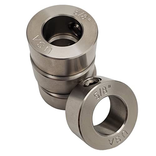 Collier d'arbre de 1,6 cm en inox 303 haute résistance pour montages industriels durables