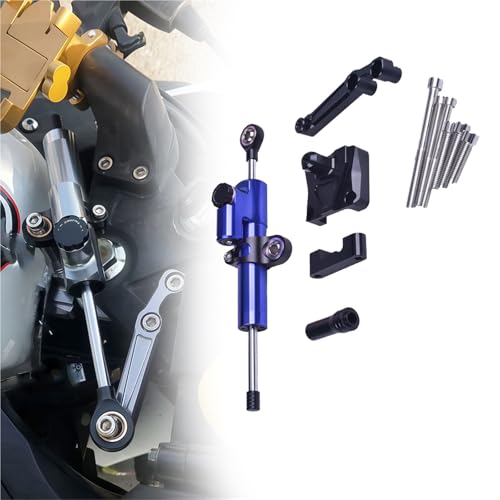 Amortisseur de direction anti guidonnage pour Kawasaki Ninja 250 turquoise