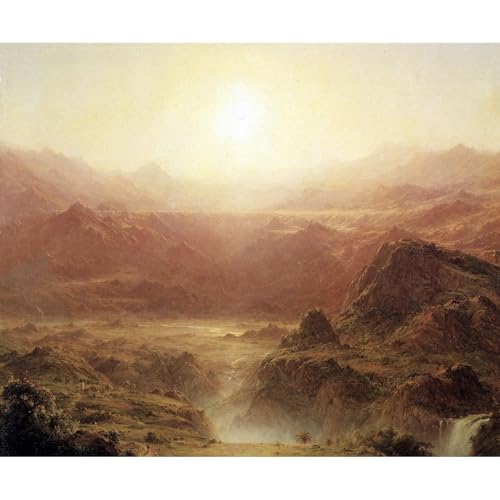 Toile Les Andes de l'Équateur : évadez-vous face à ce chef-d'œuvre vibrant