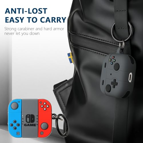 Image of [2Pack] Gedicht for Airpods 3rd Generation Case, Funny 3D Cartoon Game Console Design Silicone Soft Cases for Airpods 3rd Case Cover, with Keychain Kids Women Men for Airpods 3 Case