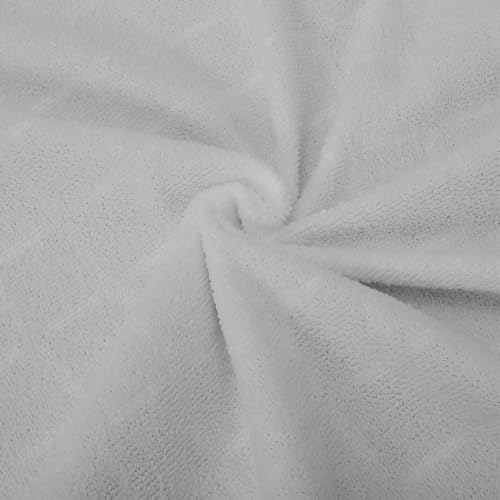 Conjunto de oración musulmán blanco XL de ropa cómoda y transpirable casual 3